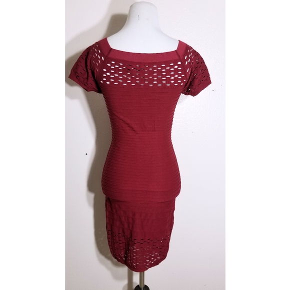 NWT Sexy Red Bodycon Dress - Picture 5 of 6